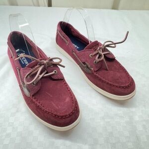 Sperry Men's Maroon Boat Shoes